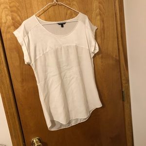 White Silk Express Top
